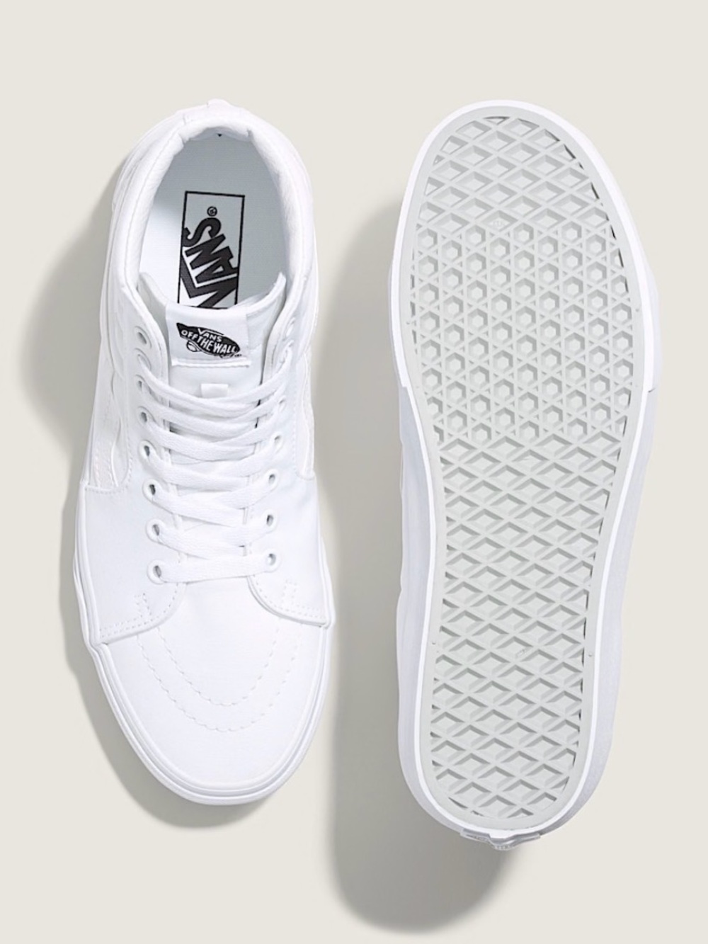 Kids Vans Sk-8 High-Top Canvas Sneakers